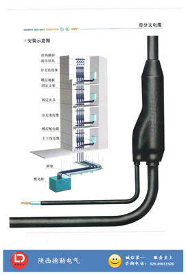 YFD-ZR-YJV 護(hù)套阻燃預(yù)制分支電纜|西安電線(xiàn)電纜廠|陜西電線(xiàn)電纜廠